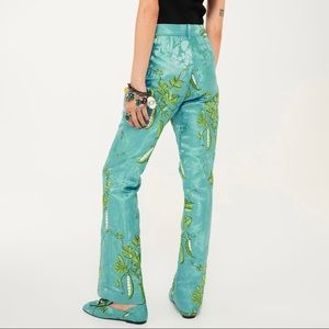 Iris Apfel X H&M HM Jacquard-weave trousers pants